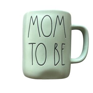 RAE DUNN Mint Green “Mom To Be” Ceramic Artisan Collection By Magenta 5” Mug